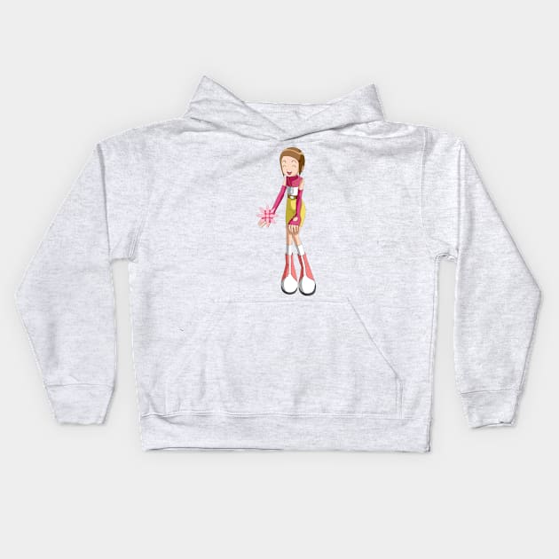 Hikari no Monshou Kids Hoodie by MaJoShoujo